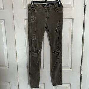 Hollister grey jeans size 1R